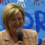 Betty Sutton speaks in Toledo before primary election Tuesday