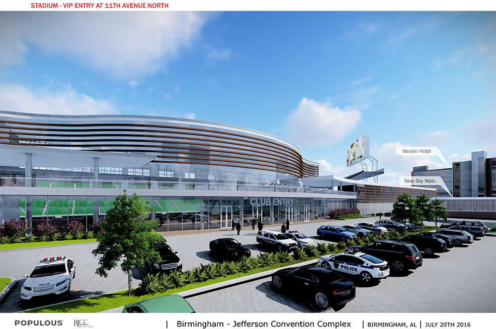 PHOTOS Renderings of proposed openair football stadium in downtown