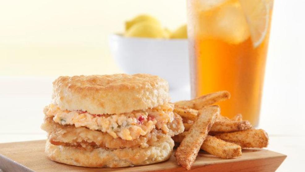 Bojangles Testing Pimento Cheese With Biscuits Extra Item At