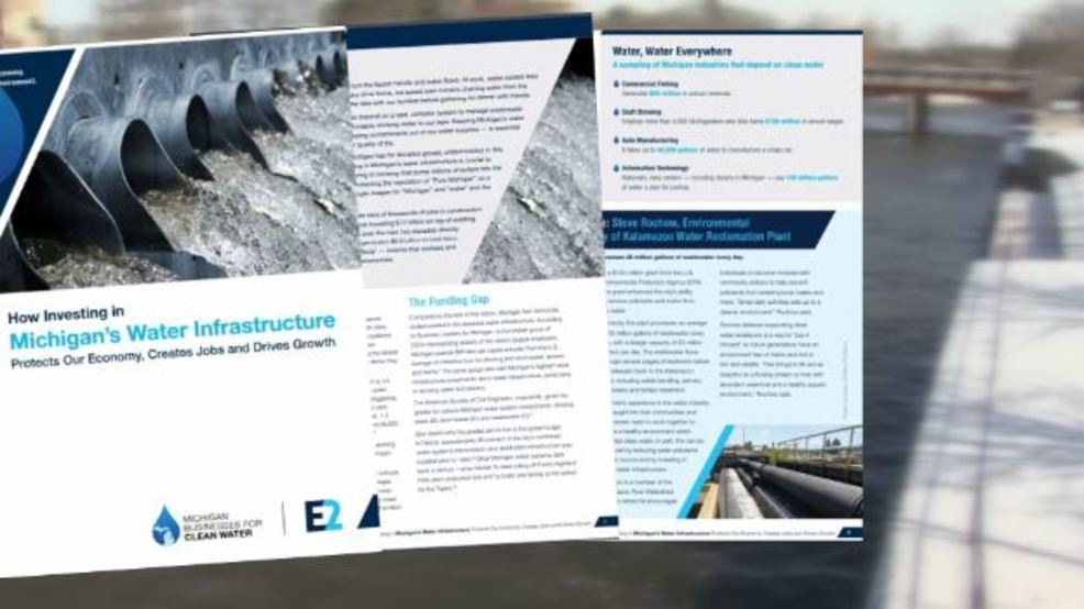 Report: Michigan's water infrastructure needs $12.2 billion worth of upgrades - UpNorthLive.com