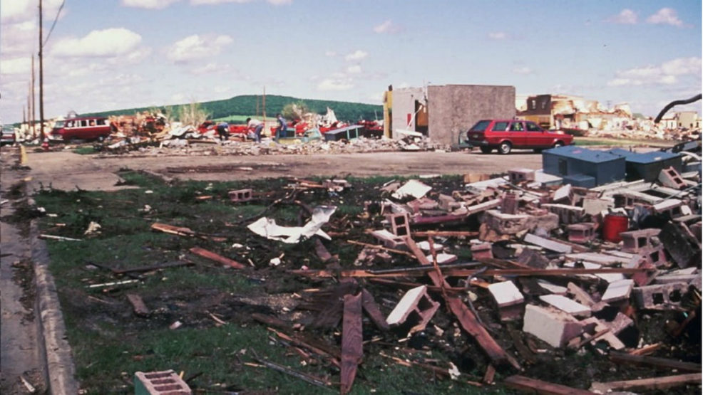 On this day The Barneveld tornado of 1984 WMSN