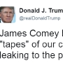 Trump: Comey better hope there are no 'tapes' of our conversations