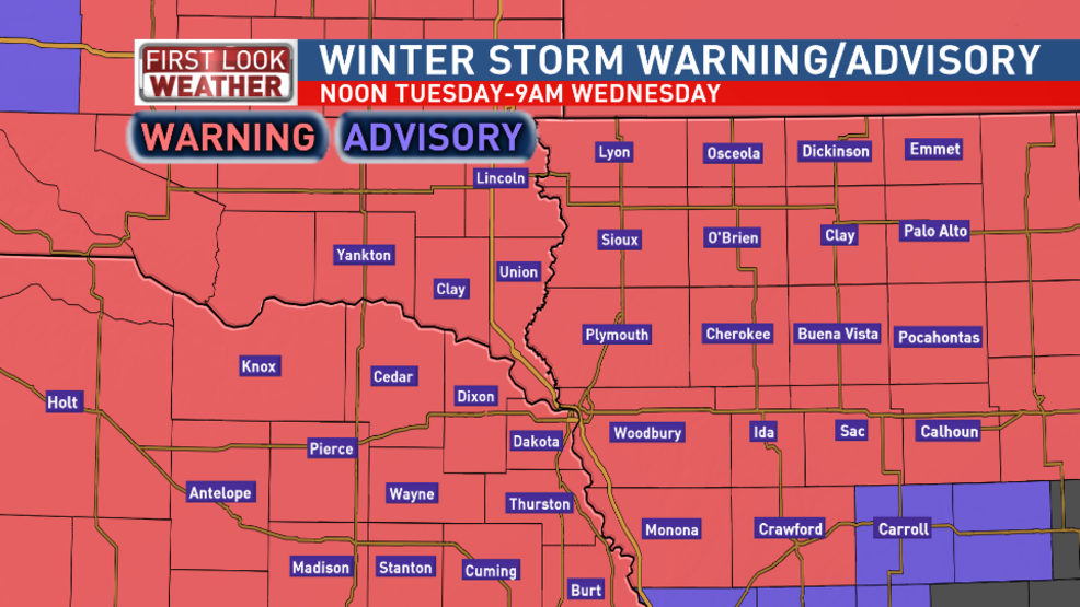 Winter Storm Watches and Warnings issued ahead of next winter storm KMEG