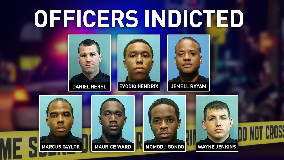 A Look Into The Backgrounds Of The 7 Officers Indicted On Racketeering Charges Wbff 3808