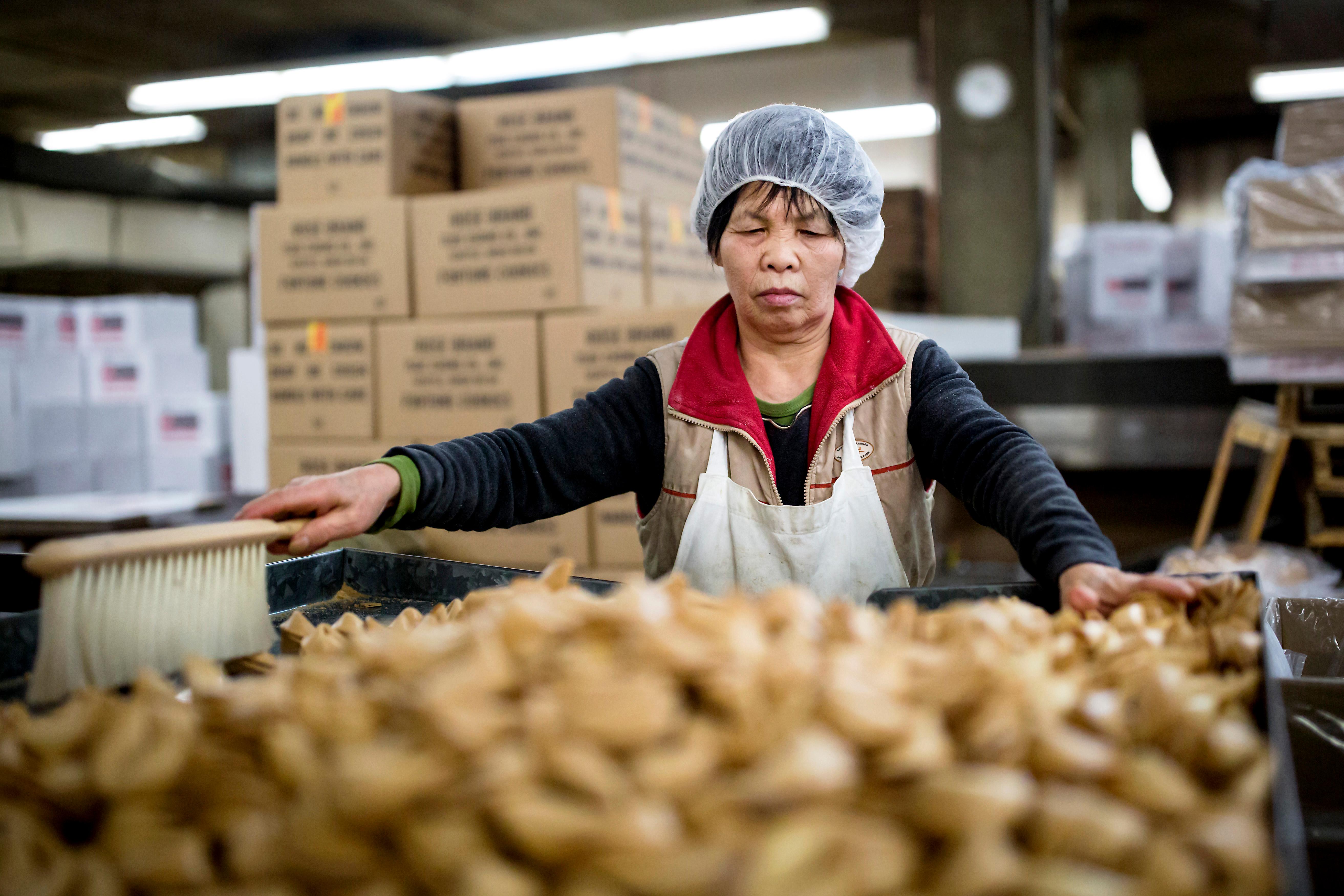 International District noodle factory produces 80,000 fortune cookies