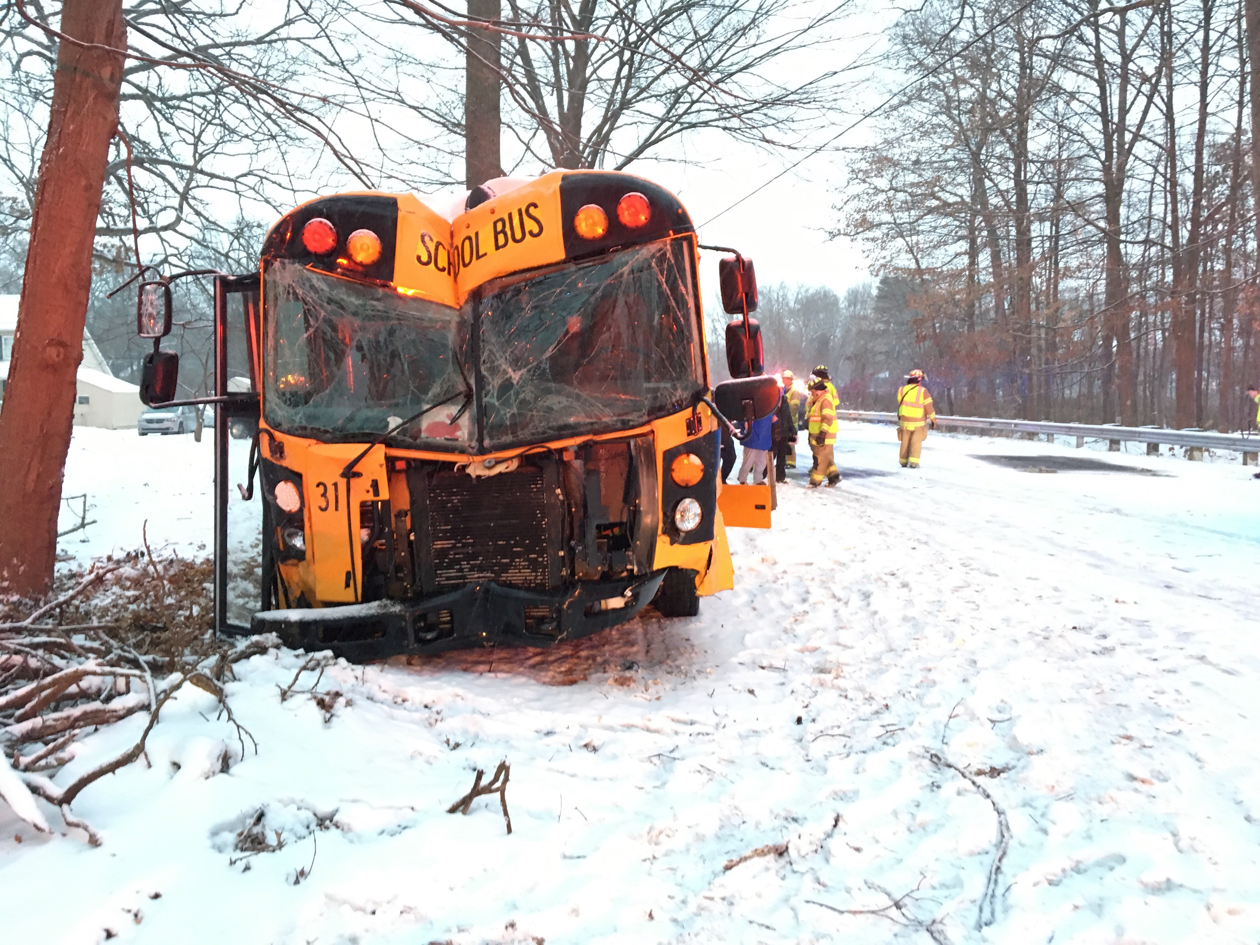 UPDATE Teenager in hospital after Cass County crash involving school bus WSYX