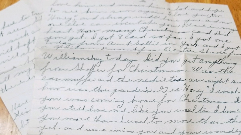 Woman Connects World War Ii Letters From Blair County To Texas Wjac
