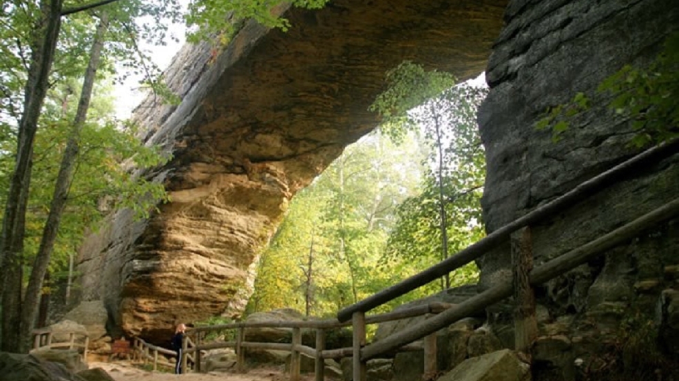 A Bridge, A Sphinx, & The Fat Man’s Squeeze Await You At This Kentucky Park  Cincinnati Refined