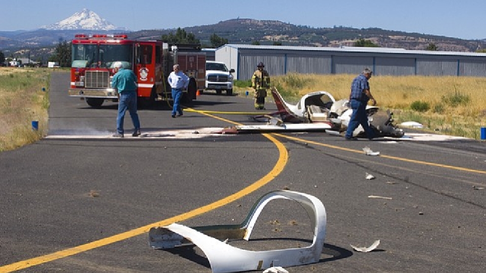 Pilot hurt in airplane crash at Dallesport Airport KATU