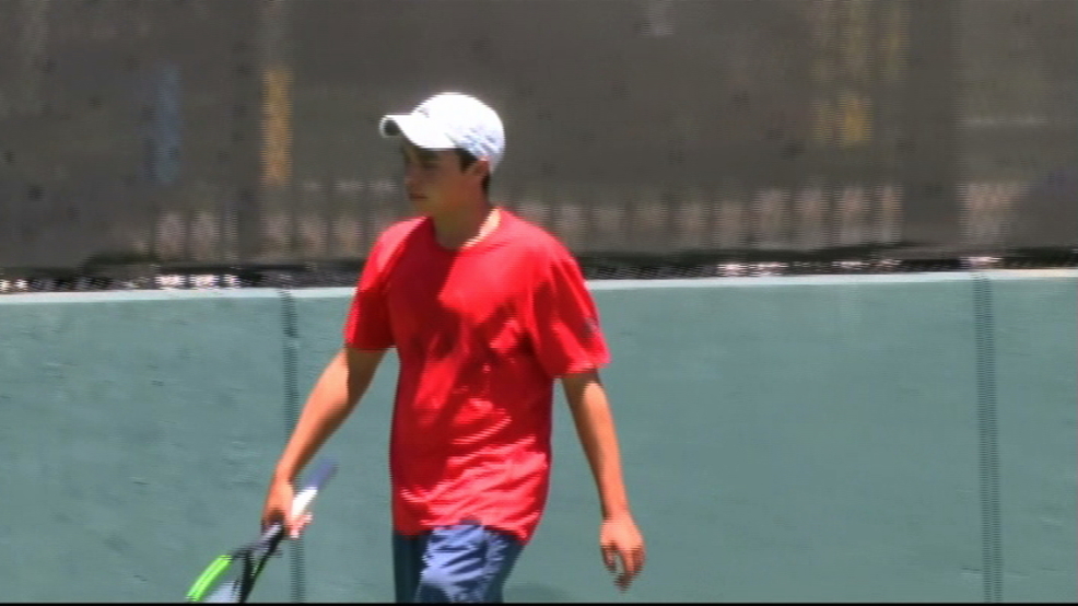 Wichita Tennis Open at Wichita State begins and a Shocker signee shines