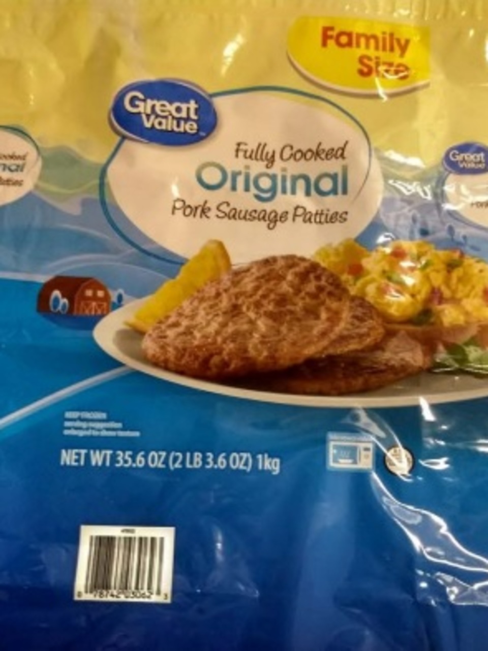 Walmart Brand Sausage Patties Recalled May Be Contaminated With