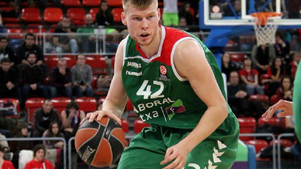 Spurs' Foreign Prospect Forward Davis Bertans In San Antonio To Ink ...