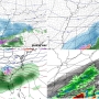 Update on potential wintry weekend weather/Friday AM Snow Showers