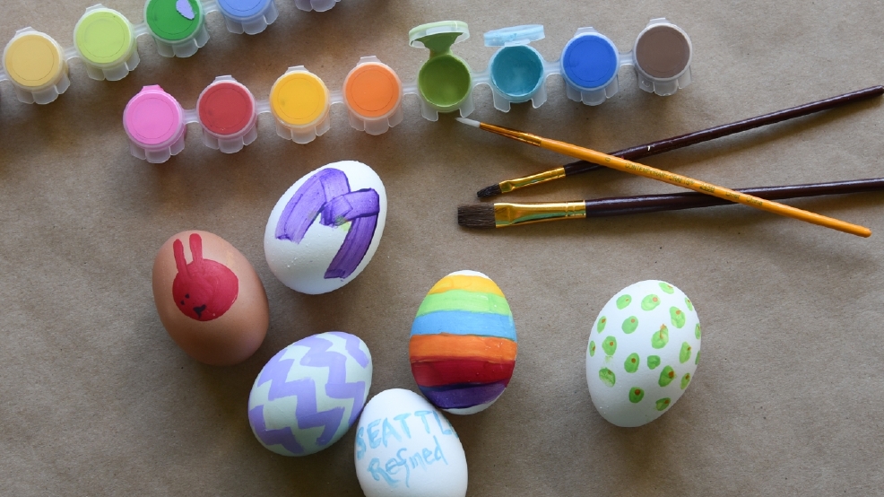 what to use to paint easter eggs