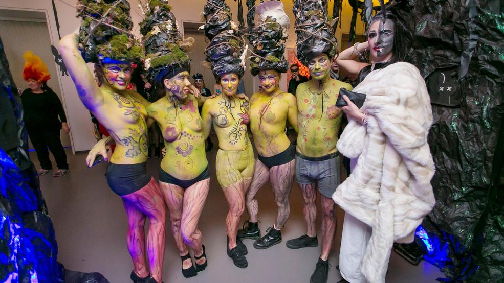 Photos From 21c's Secret Garden Halloween Party Cincinnati Refined