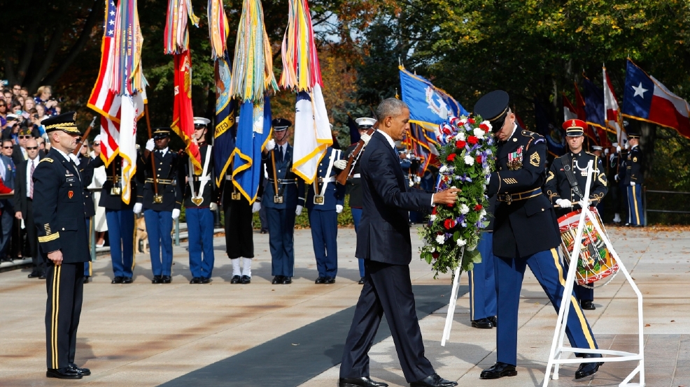 Veterans Day at Arlington National Cemetery as seen through social
