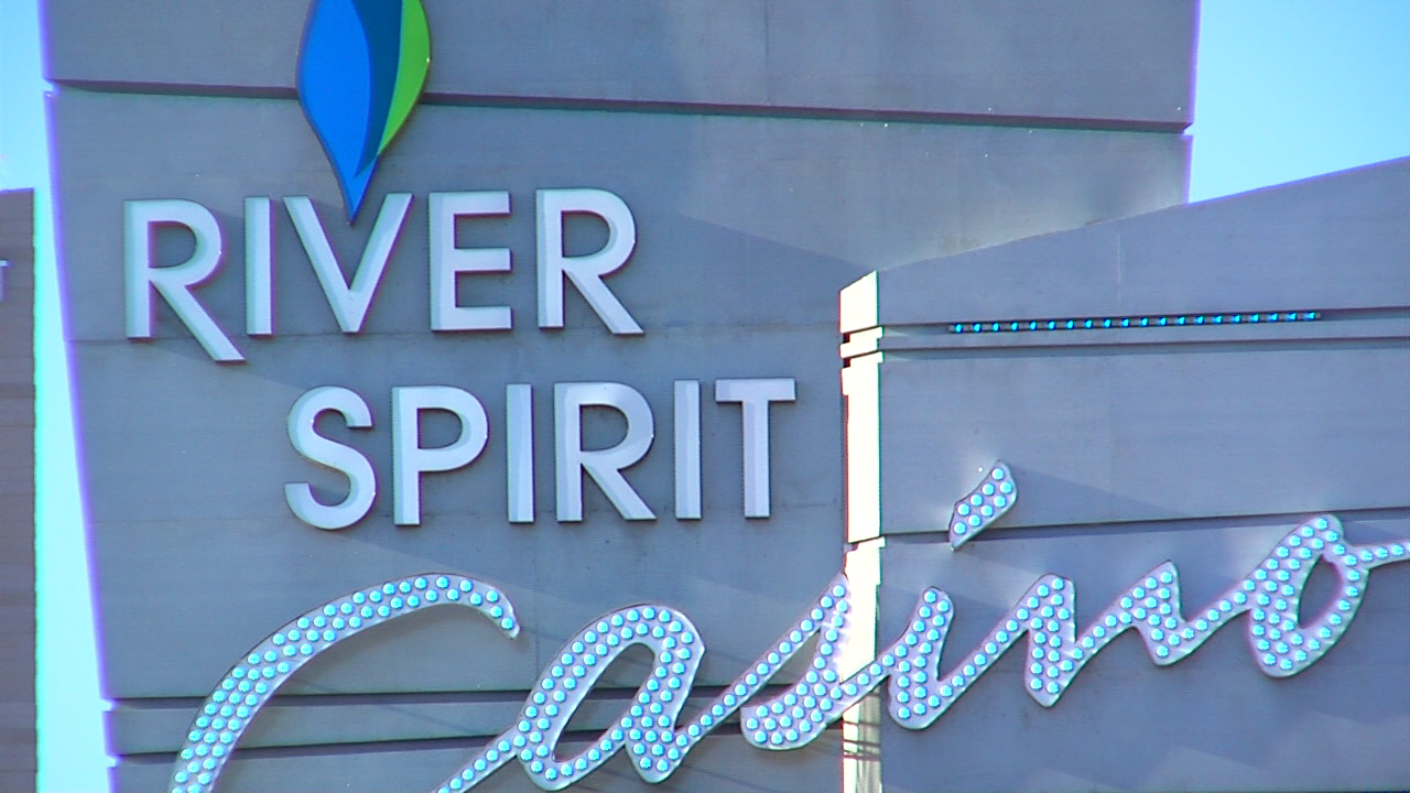 cash in chip at river spirit casino