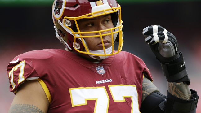 Redskins re-sign veteran guard Shawn Lauvao