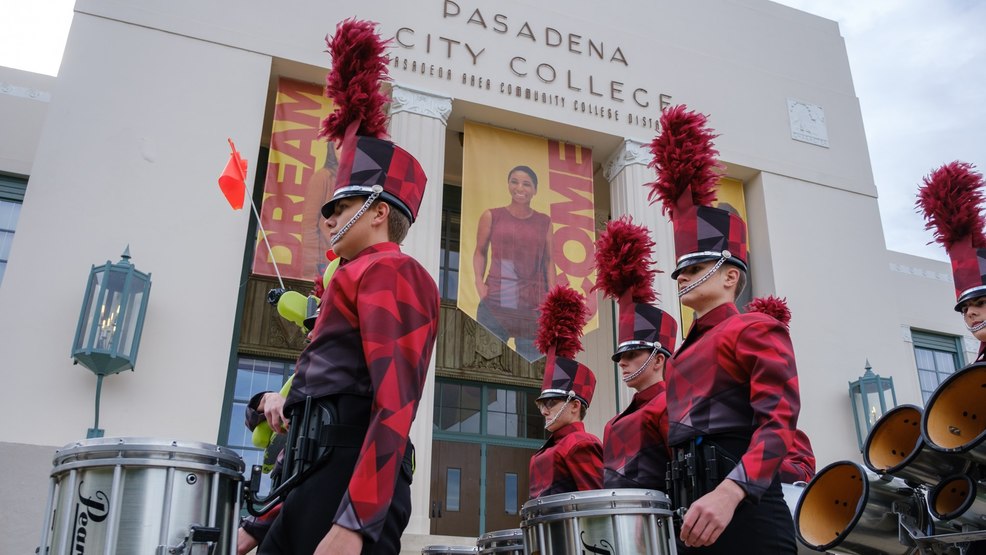 Bennett Christmas Parade 2022 Band marches in the Rose Parade WCYB