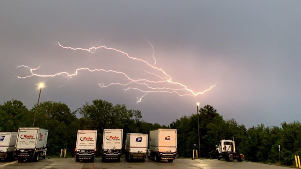 Another round of thunderstorms may hit Maine with strong winds, heavy